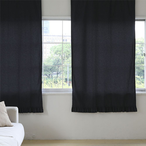 デニムミニフリル