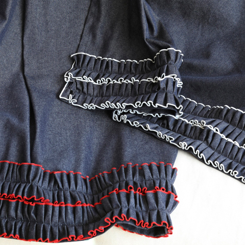 メローフリルデニム