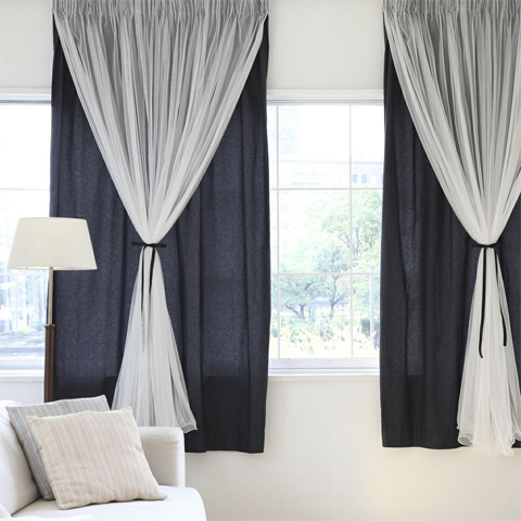 ボリュームチュールデニム