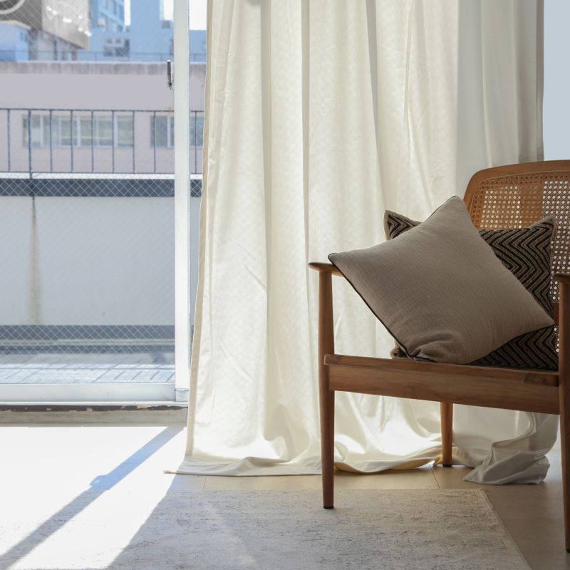 ロゼッタ】 選べる3色 ベルベット 洗濯可 ドレープカーテン