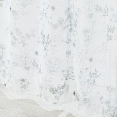 キティンボイル】【pretty style】 遮熱 遮像 洗濯可 猫柄 草花