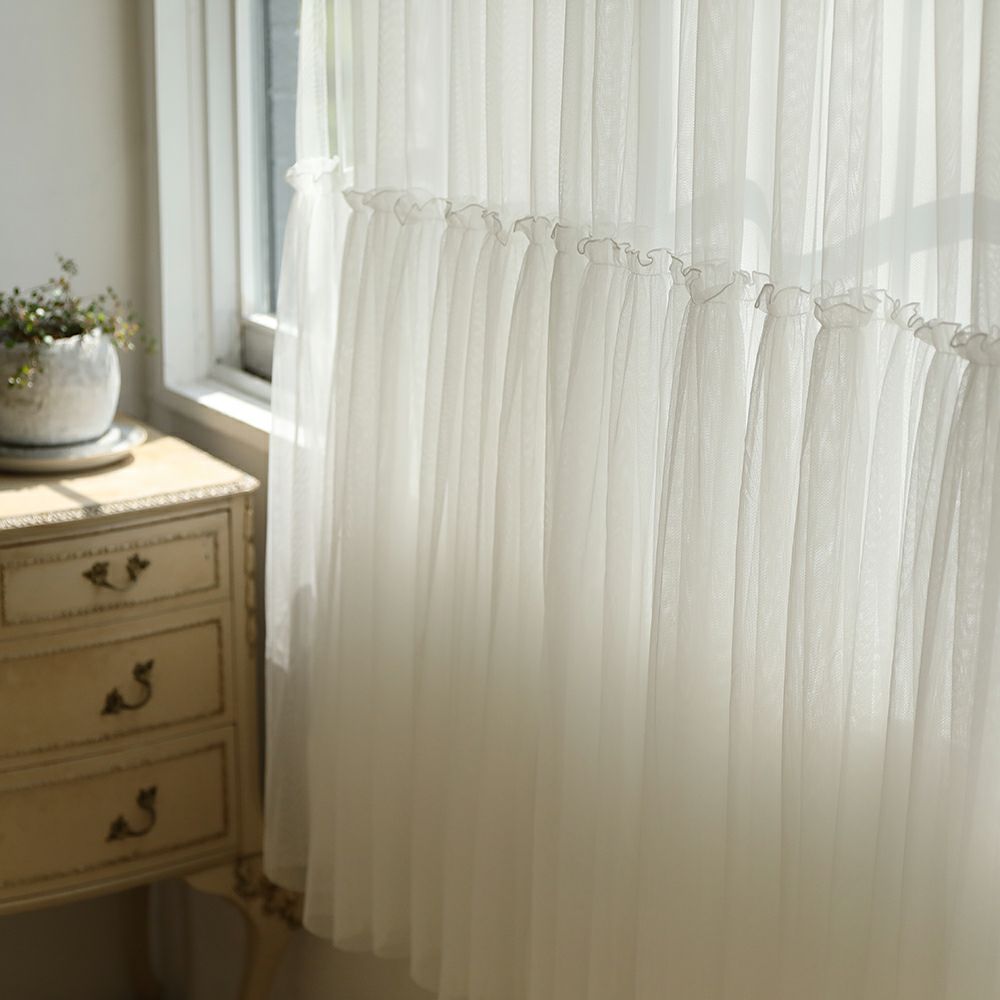 ダブルチュチュチュールフリル（海外受注生産品）】 洗濯可 フリル