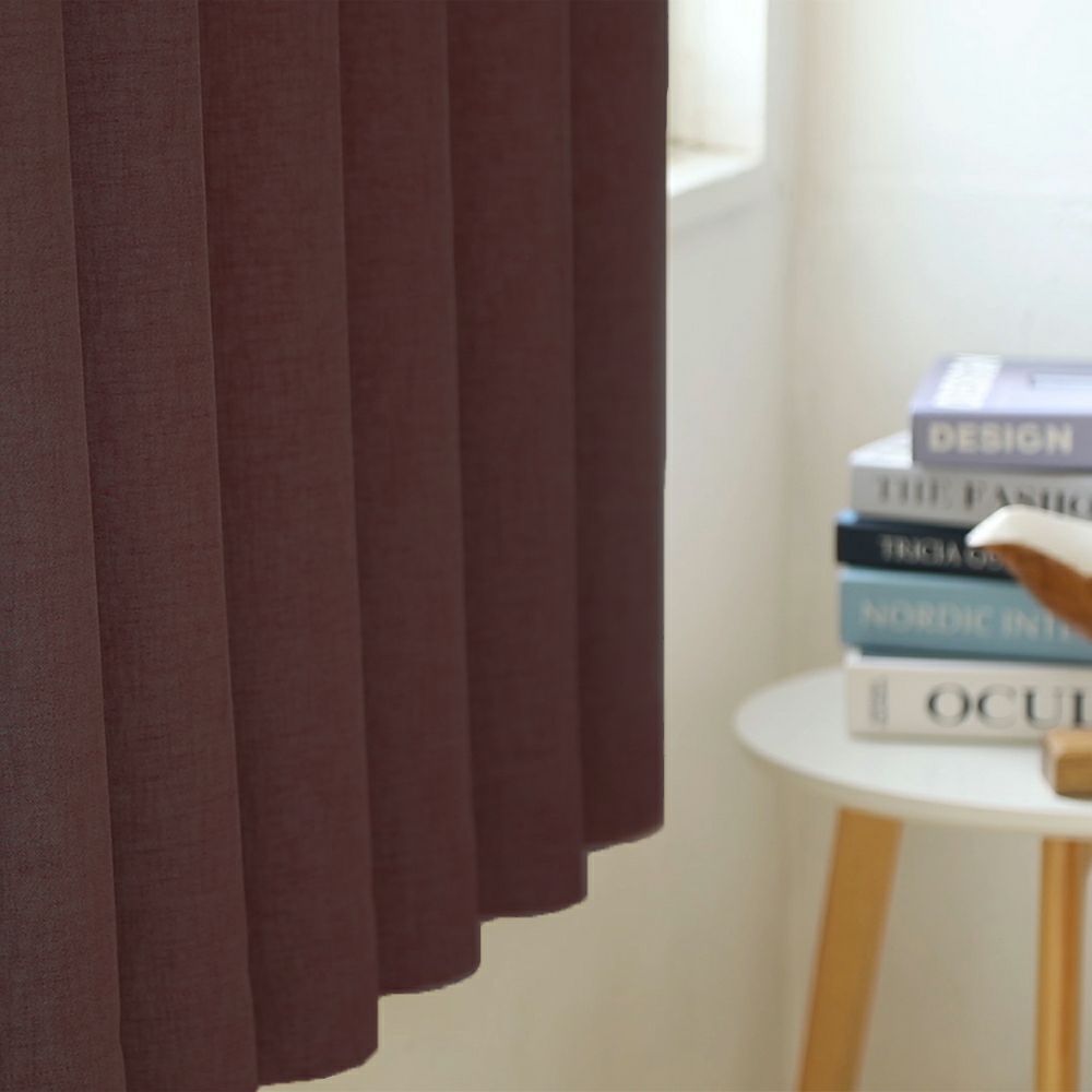 カロネ】選べる18色 遮光1級 遮光2級 保温 遮熱 洗濯可 無地 ドレープ