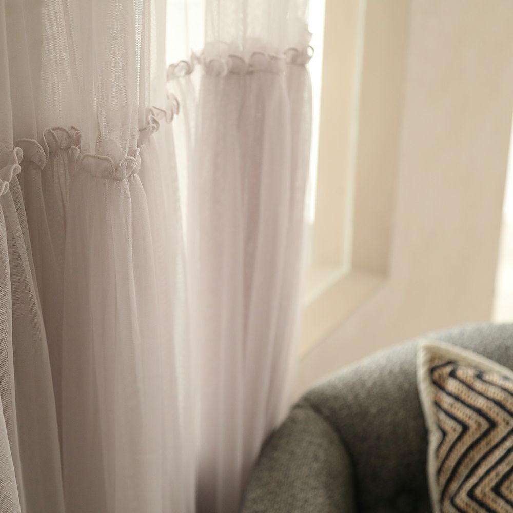 カラードダブルチュチュチュールフリル（海外受注生産品）】洗濯可