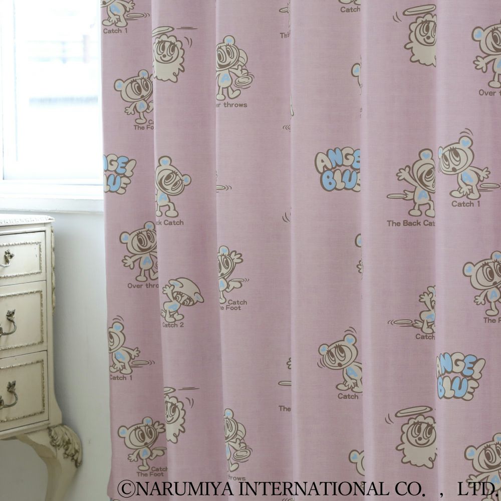 ANGEL BLUE】ハウトゥキャッチ エンジェルブルー 洗濯可 遮光2級