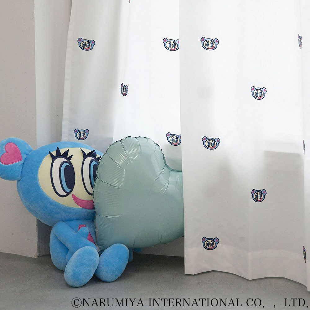 ANGEL BLUE】フェイスグラフィック刺繍 エンジェルブルー レース