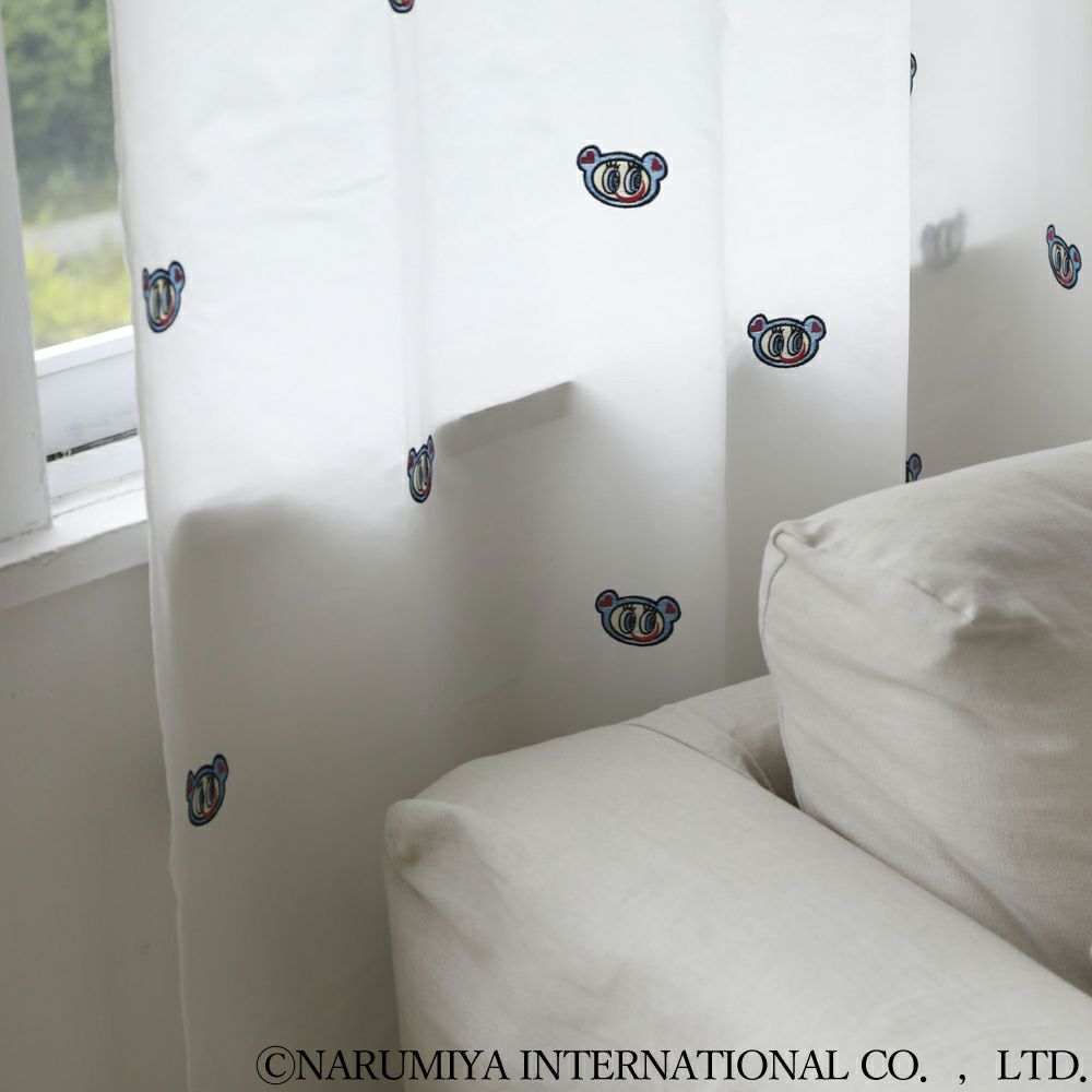 ANGEL BLUE】フェイスグラフィック刺繍 エンジェルブルー レース